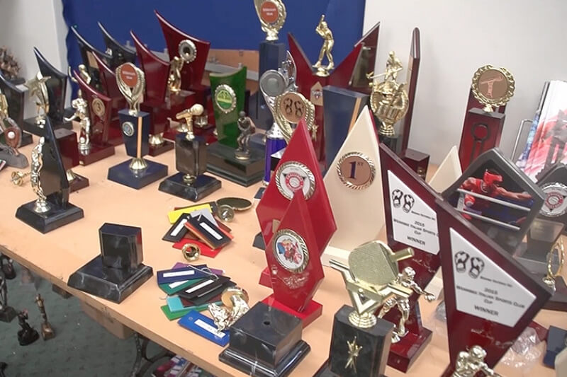 Ross from Sport Award Trophies uses Roland VersaUV LEF printers