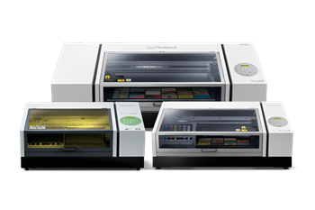 3 Roland VersaUV LEF serie printers 
