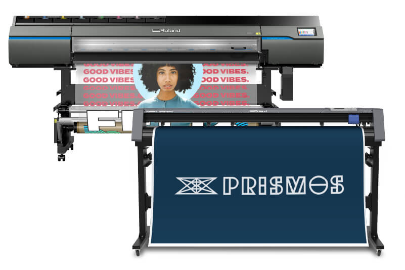 Roland DG printer/cutter and cutter 