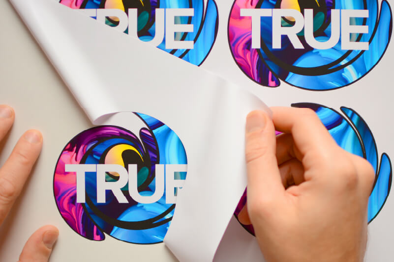 Bulk Sticker Custom Print Vinyl Your Design Decals Labels Logo Stickers Printing 