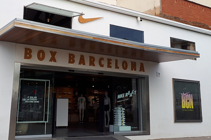 Morbosidad visual Acuoso Nike celebra el BCN Festival Of Sports BOX Barcelona | Roland DG