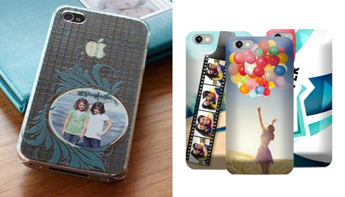 printing customers' photos onto phone cases