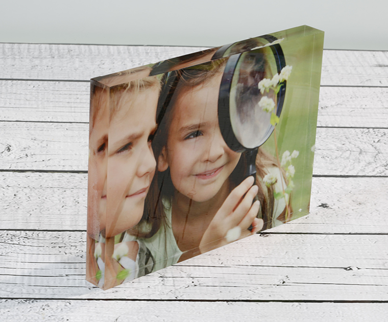 Photo blocks are a popular application for uv benchtop printers