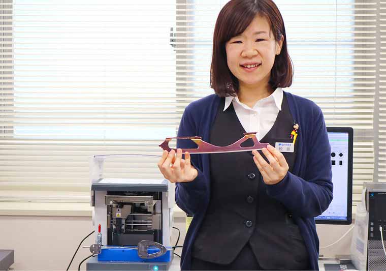 Ayano Sameshima says the METAZA MPX-90 'is easy to use without needing any special knowledge'