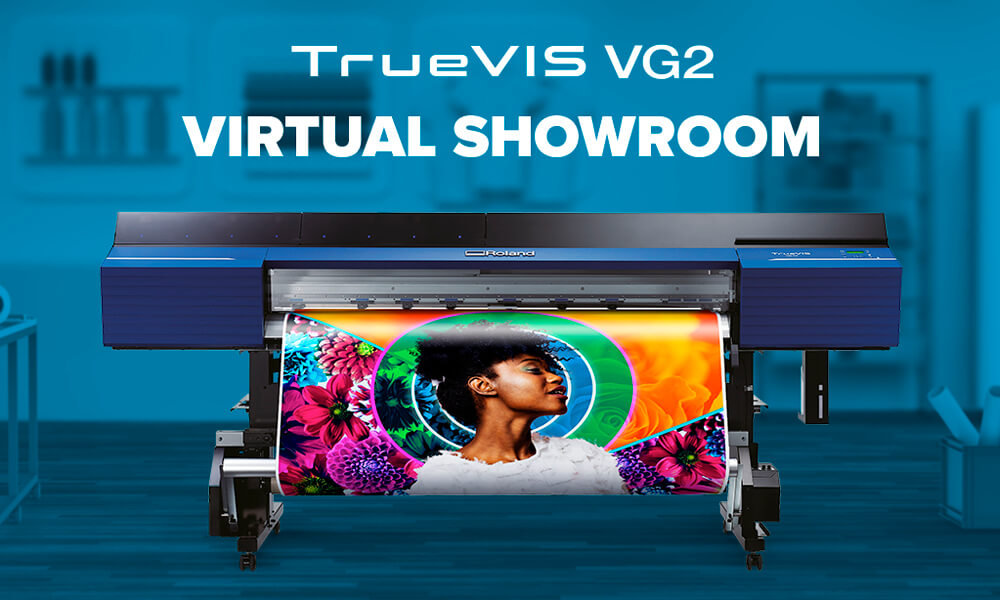 Vieni a scoprire le nostre stampa/taglio TrueVIS VG2 come non hai mai fatto prima grazie alla realtà aumentata del nostro showroom virtuale.