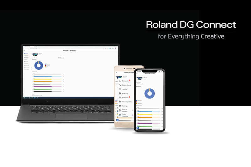 Aplikacja Roland DG Connect