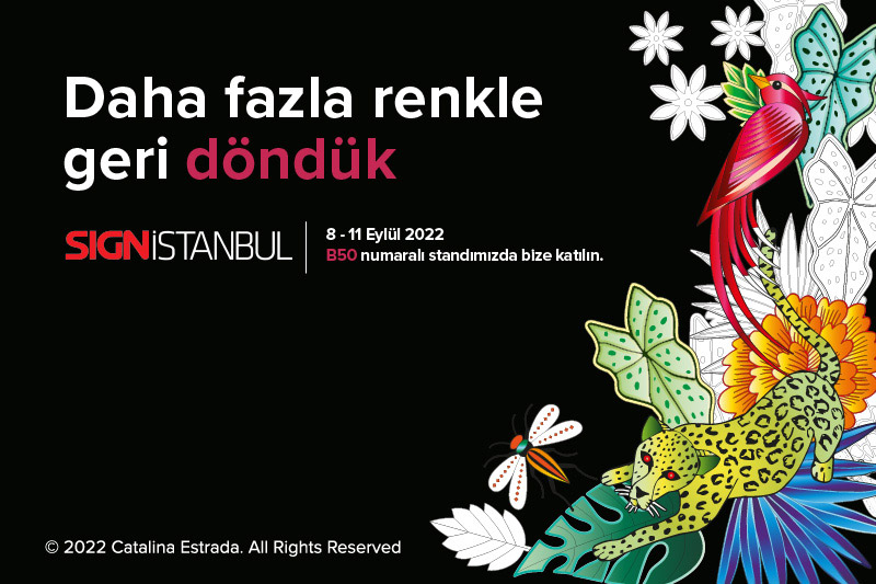 Banner Sign Istanbul 2022