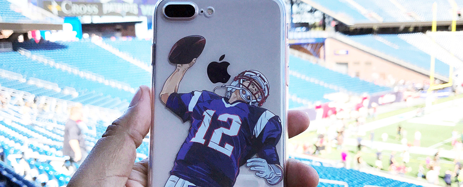 Fancy Phone Cases began by selling covers with sports stars as cartoons still a bestselling product