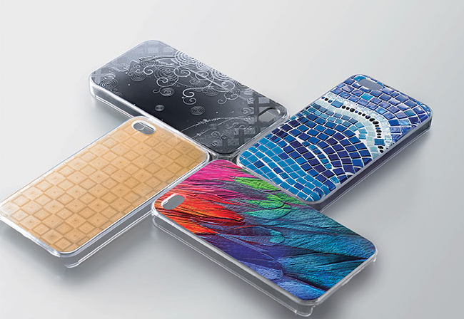 Phone cases printed with Roland VersaUV LEF2 Series