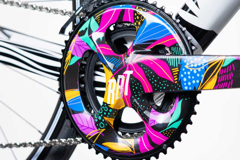 Color Gradient Sticker Bike Bike Personalisation | Roland DG