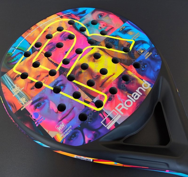 Padel Racket Decoration | Roland DG