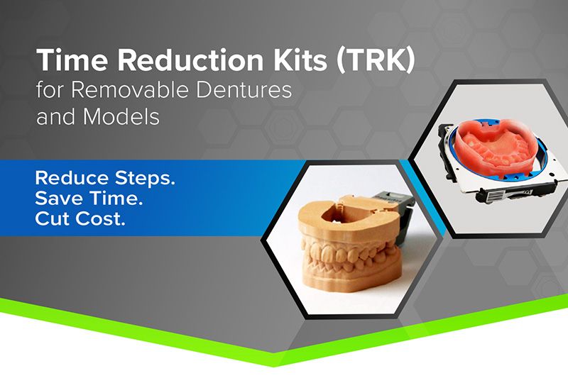 Zeitersparnis-Kits (TRK) für Prothesenbasen und Modelle