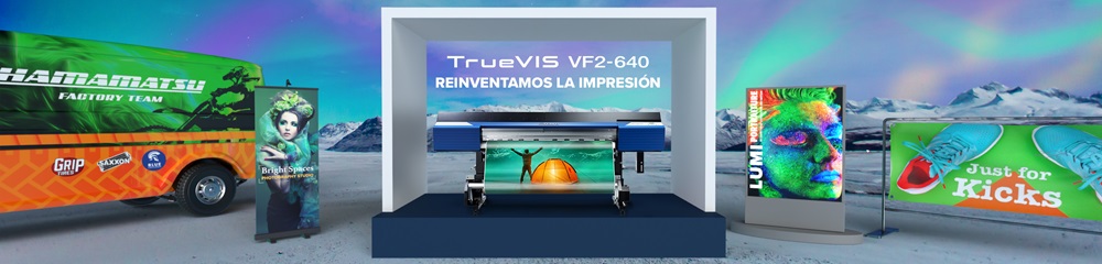 A Impressão Reinventada: A Roland DG leva a cor ao próximo nível com a TrueVIS VF2-640