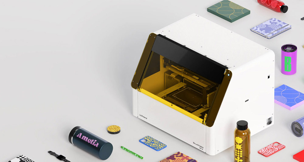 Bd Label Printer VersaSTUDIO BD Series Desktop UV Flatbed Printers