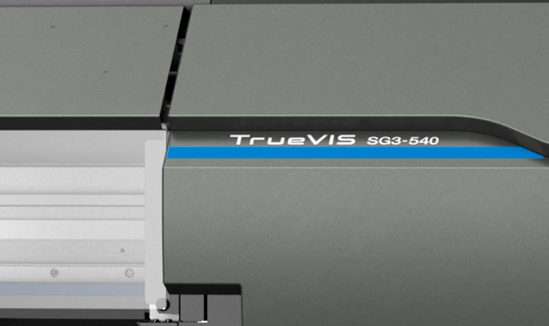 Primer plano de la TrueVIS SG3-540