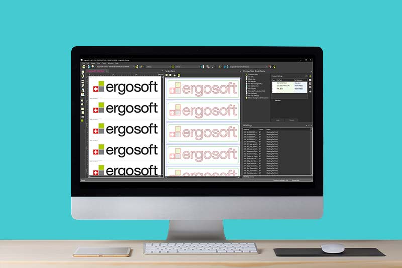 ErgoSoft Roland RIP software included with Roland XT-640S DTG 