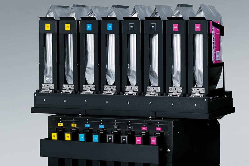Режимы использования 8 цветов чернил в сублимационном принтере XT-640
