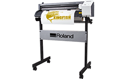 Режущий плоттер Roland GS-24 для резки винила — машина для производства вывесок, наклеек и баннеров 