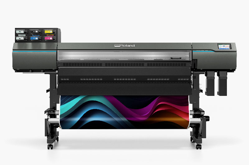 Image of Roland DG's TrueVIS AP-640 resin/latex printer
