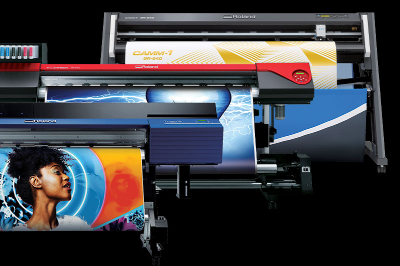 Roland Printer, Print and Cut and Cutter